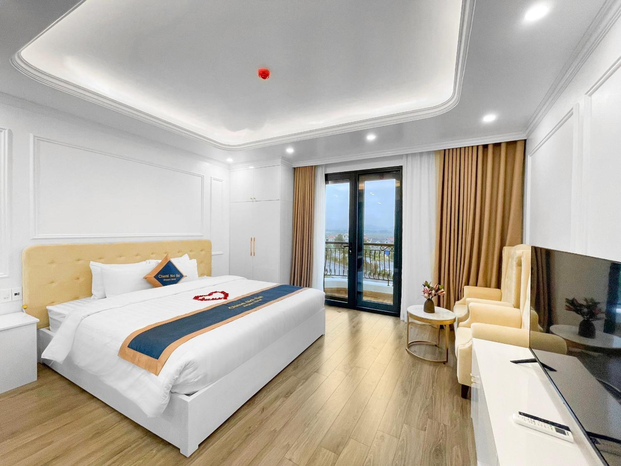 Chemi Noi Bai Airport Hotel Thach Loi Exterior foto